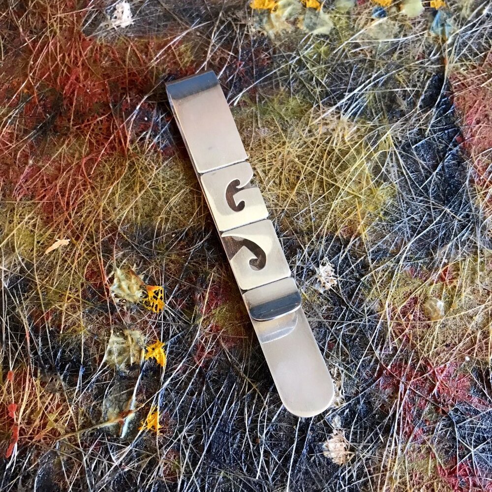 Vintage Leonore Doskow sterling silver money clip